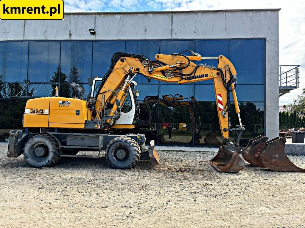 Liebherr A 314 Колесни екскаватори