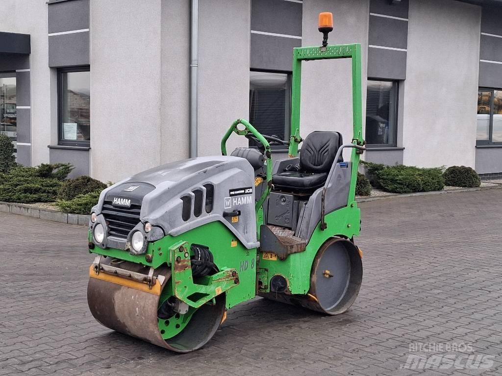 Hamm HD 8 VV Двойни барабанни ролки
