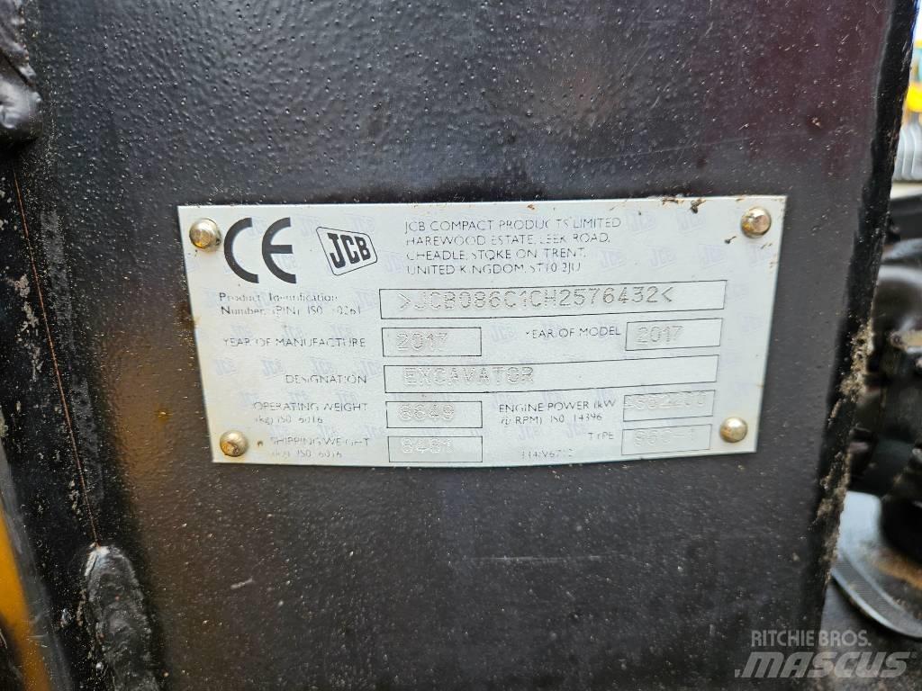 JCB 86 C-1 eco Средни екскаватори 7т - 12т