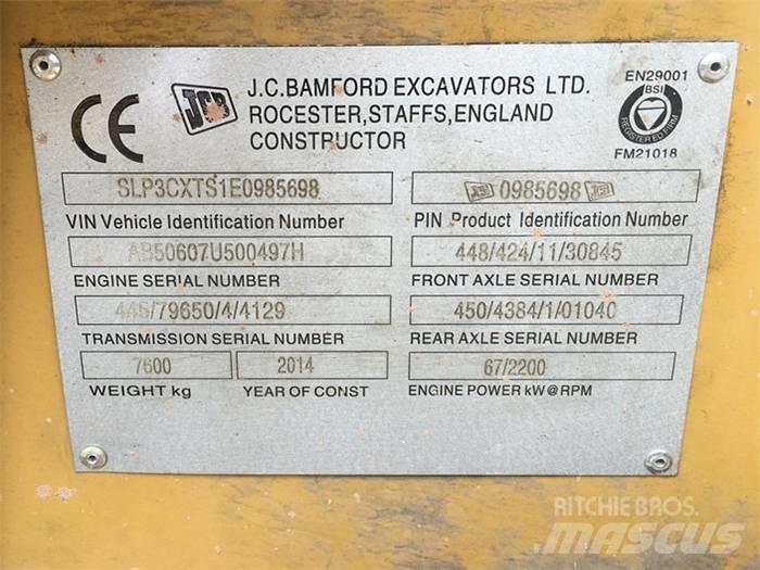 JCB 3 CX Товарач със заден ексватор