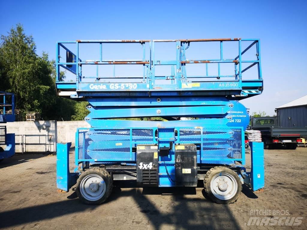 Genie GS 5390 RT Ножични работни платформи