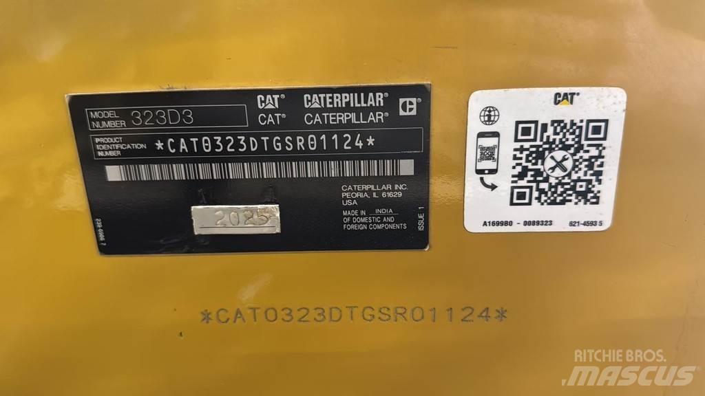 CAT 323D3 Верижен екскаватор