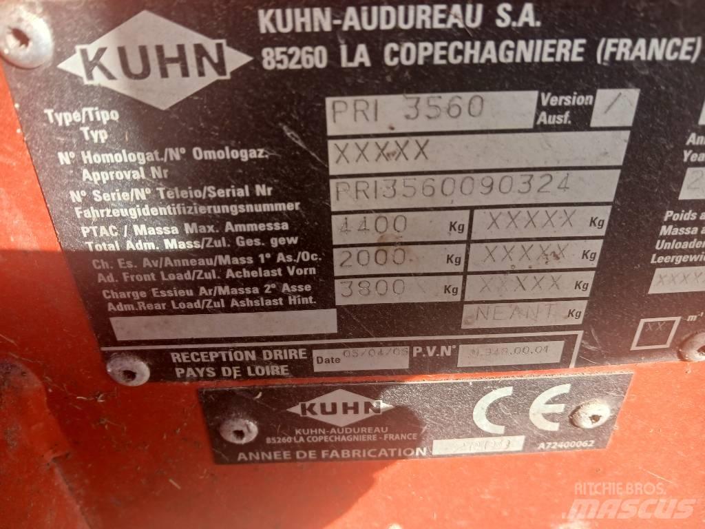 Kuhn Primor 3560 Резачки за бали, резачки и машини за отмотаване на бали
