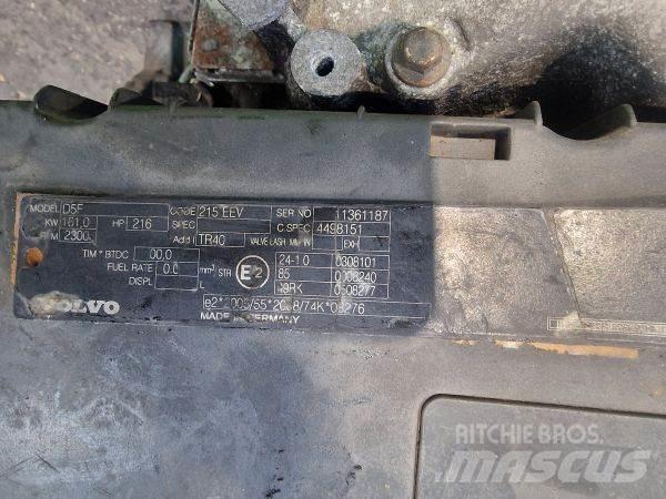 Volvo D5F 215EEV Двигатели