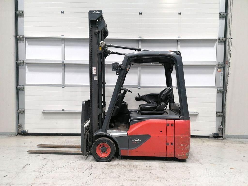Linde E16-02 Електрически вилични кари-повдигачи