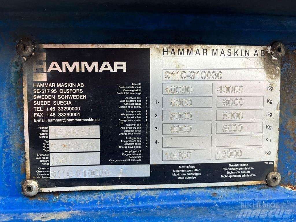 Hammar SL 30 SMS Контейнерни полуремаркета