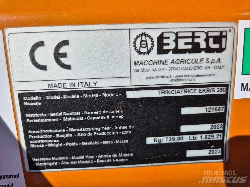 Berti EKR-S 250 Стъблорезачки