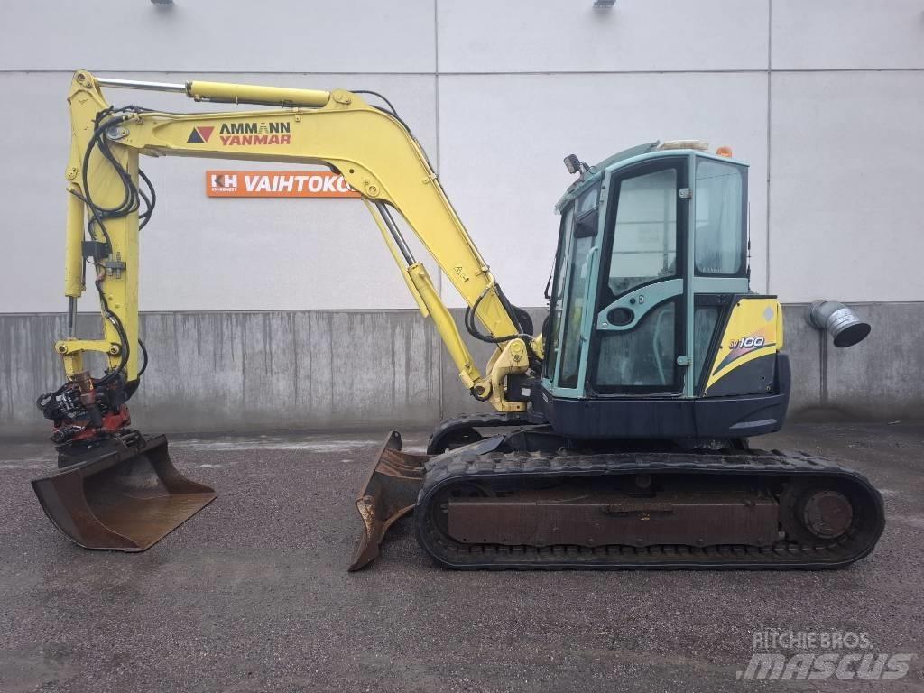 Yanmar SV 100 Средни екскаватори 7т - 12т
