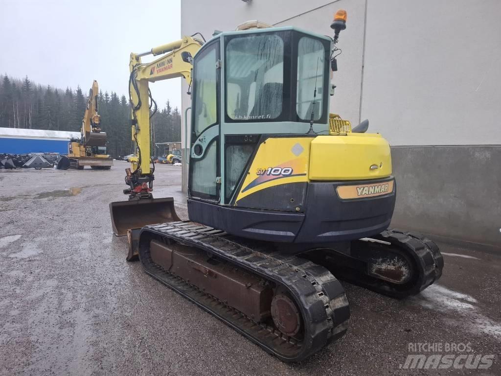 Yanmar SV 100 Средни екскаватори 7т - 12т