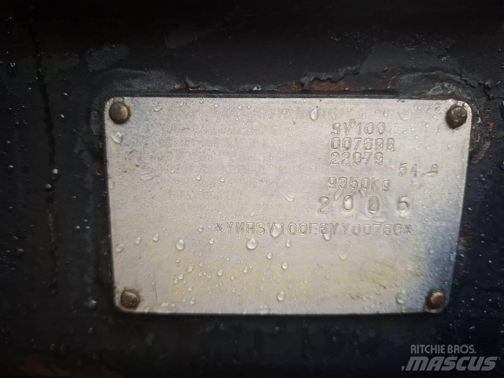 Yanmar SV 100 Средни екскаватори 7т - 12т