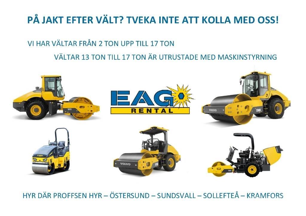 Volvo SD 135 (UTHYRES) Еднобарабанни ролки
