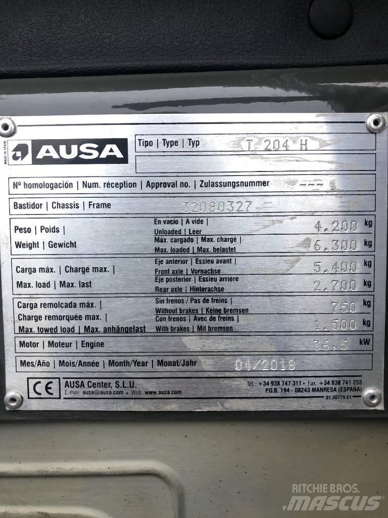 Ausa T 204 H Телескопични товарачи