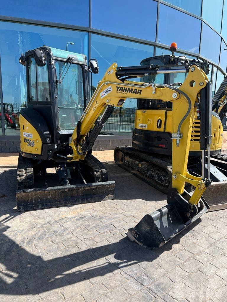 Yanmar Vio 26 Мини екскаватори < 7 т