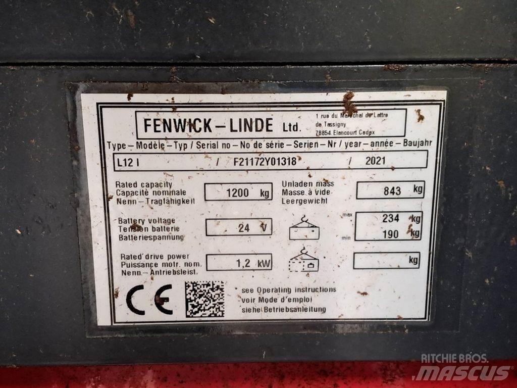 Linde L12I Колички високоповдигачи с теглич
