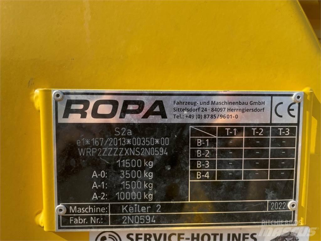 Ropa KEILER 2 Комбайни за картофи и копачи