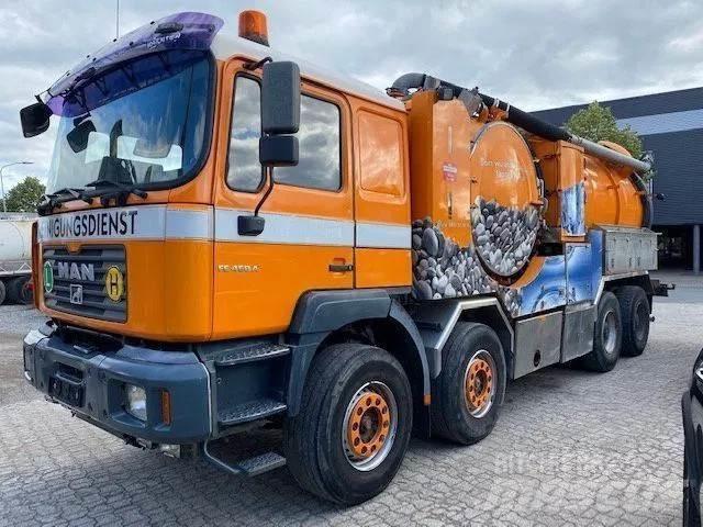 MAN 41.464 8x4 Комби / вакуум камиони
