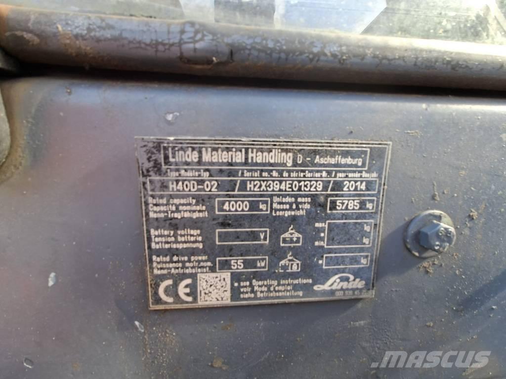 Linde H40D-02 Дизелови камиони