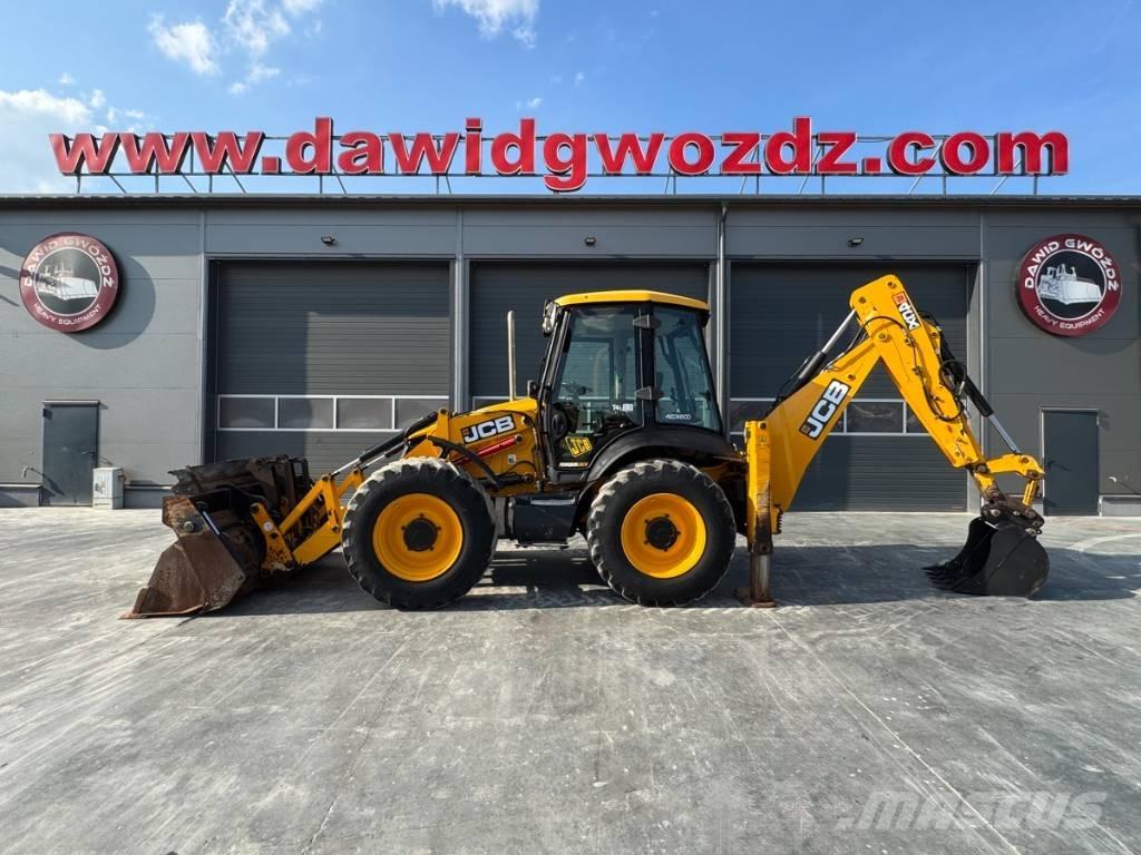 JCB 4 CX Товарач със заден ексватор