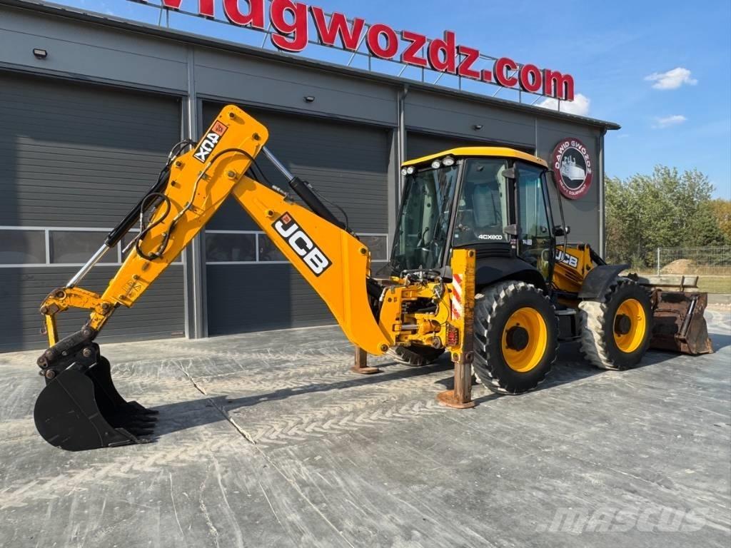 JCB 4 CX Товарач със заден ексватор