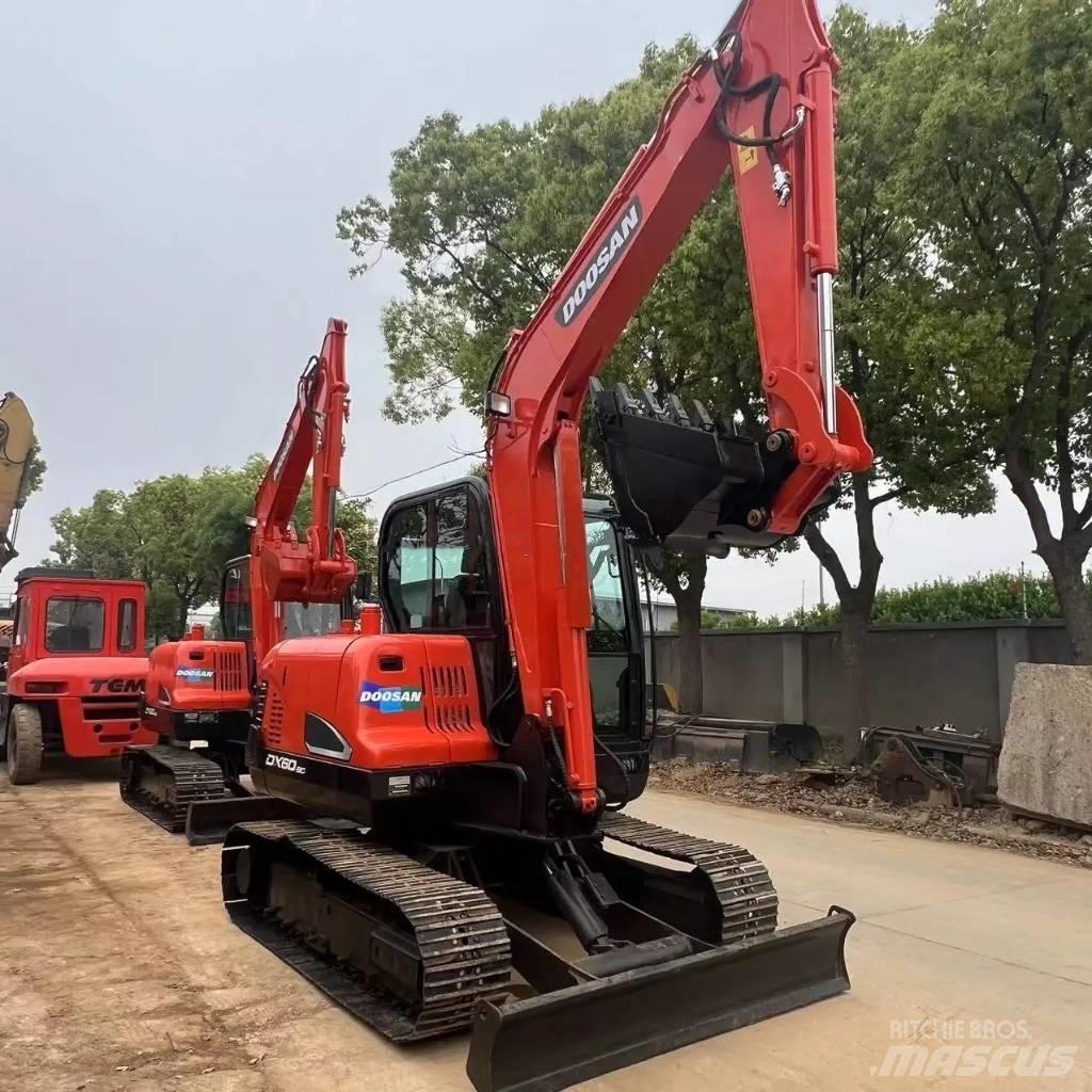 Doosan DX 60-9C Мини екскаватори < 7 т