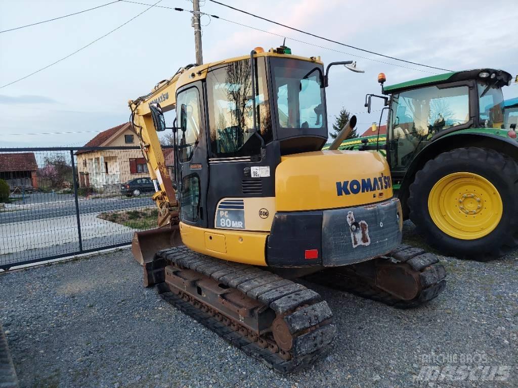 Komatsu PC 80 MR Средни екскаватори 7т - 12т