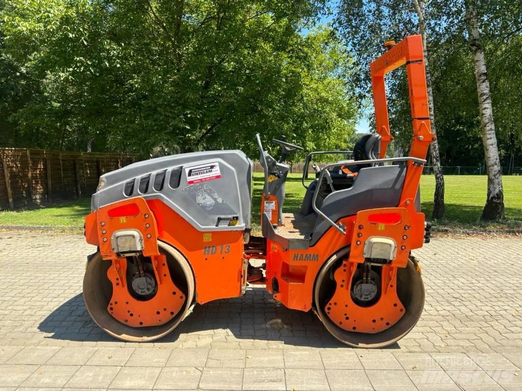 Hamm HD 13 VV Двойни барабанни ролки
