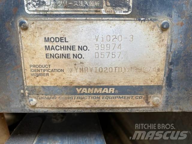 Yanmar VIO20-3 Мини екскаватори < 7 т