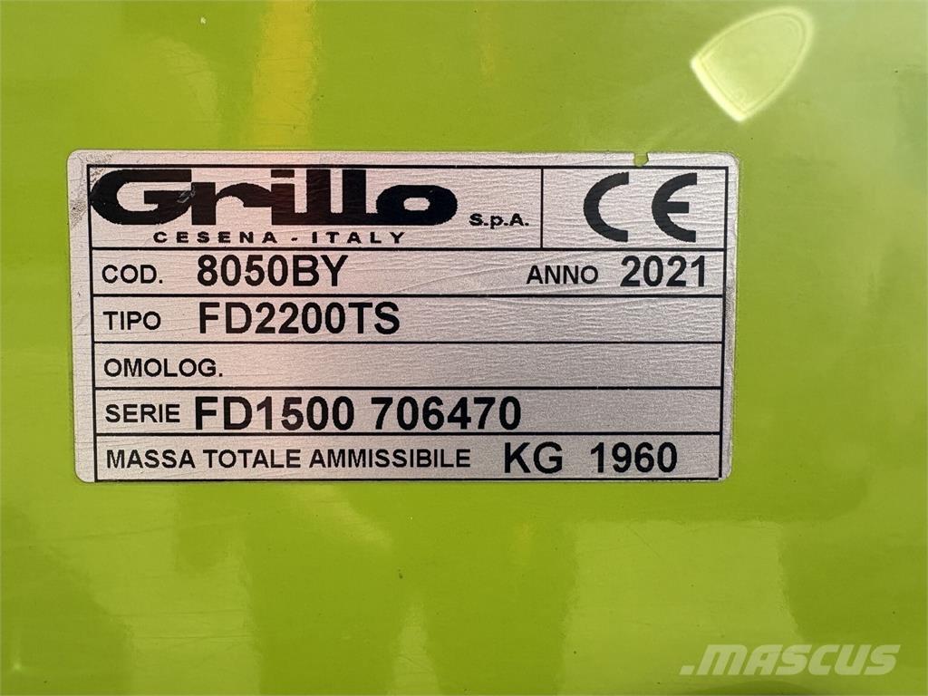 Grillo FD2200TS Тракторни косачки