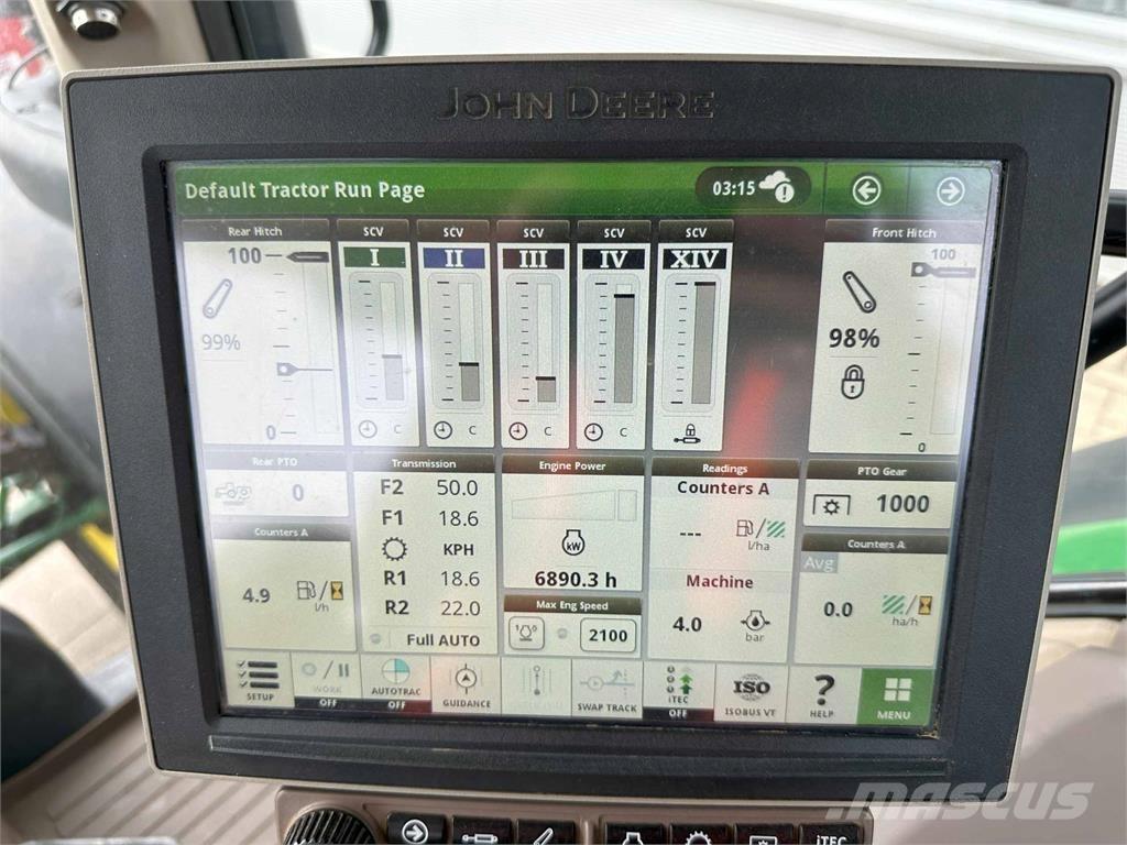 John Deere 6155R Трактори