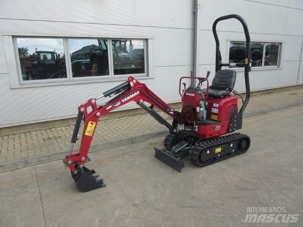 Yanmar SV08 Верижен екскаватор