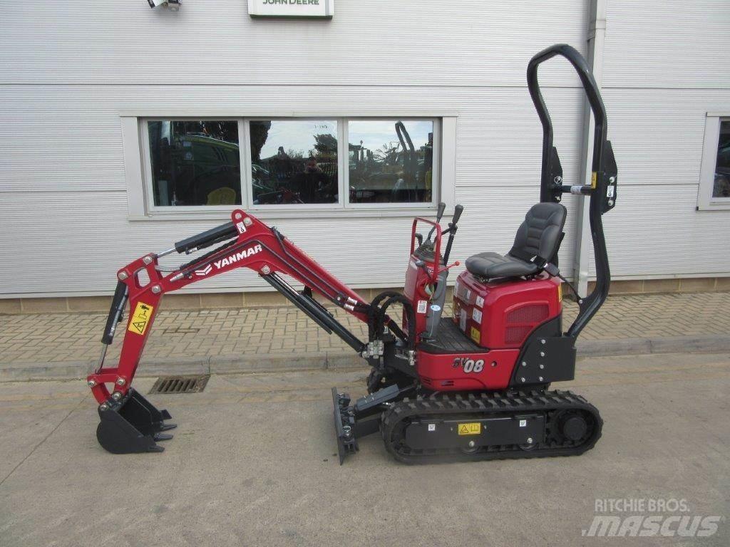 Yanmar SV08 Верижен екскаватор