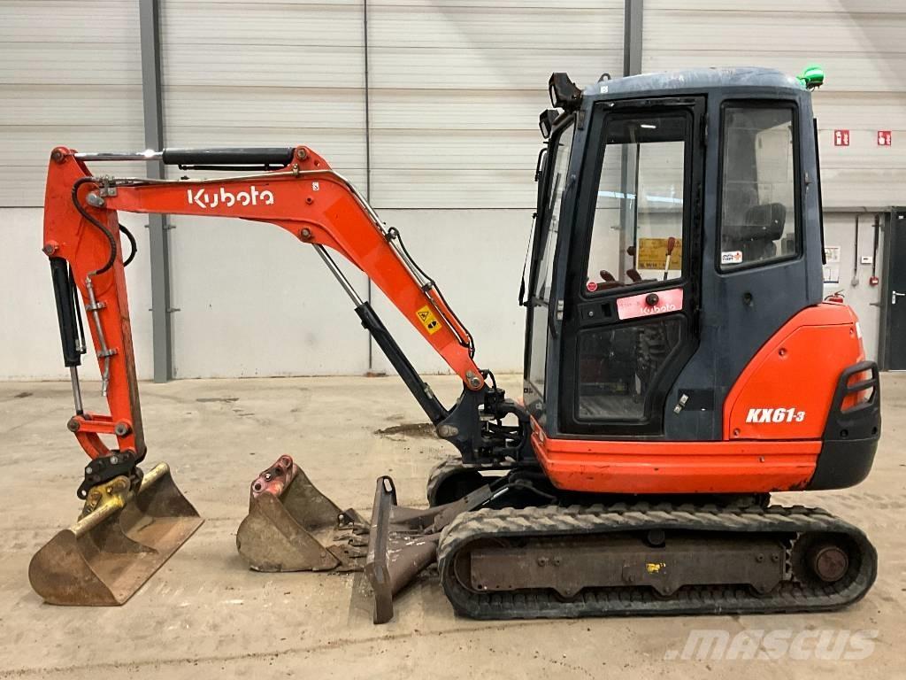 Kubota KX 61-3 Мини екскаватори < 7 т