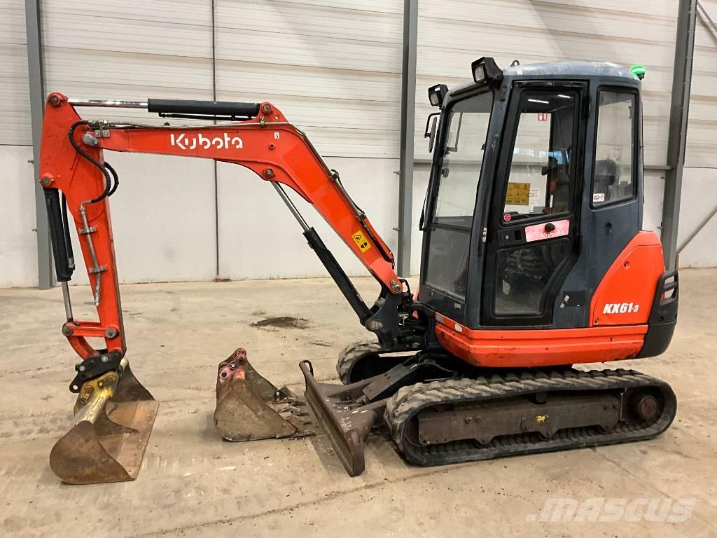 Kubota KX 61-3 Мини екскаватори < 7 т
