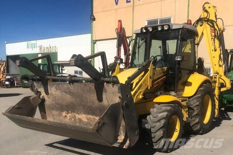 New Holland B 110 C Товарач със заден ексватор
