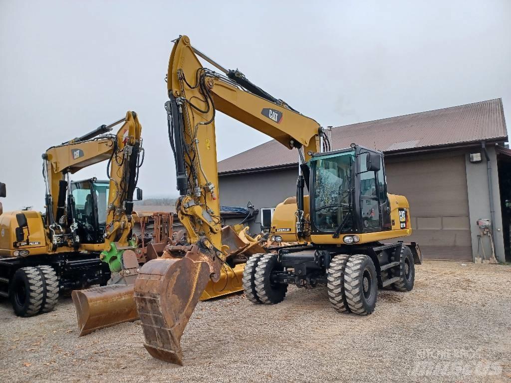 CAT 313 D Колесни екскаватори
