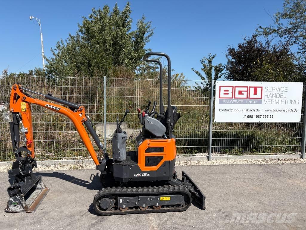 Develon DX 10 Z-7 Мини екскаватори < 7 т