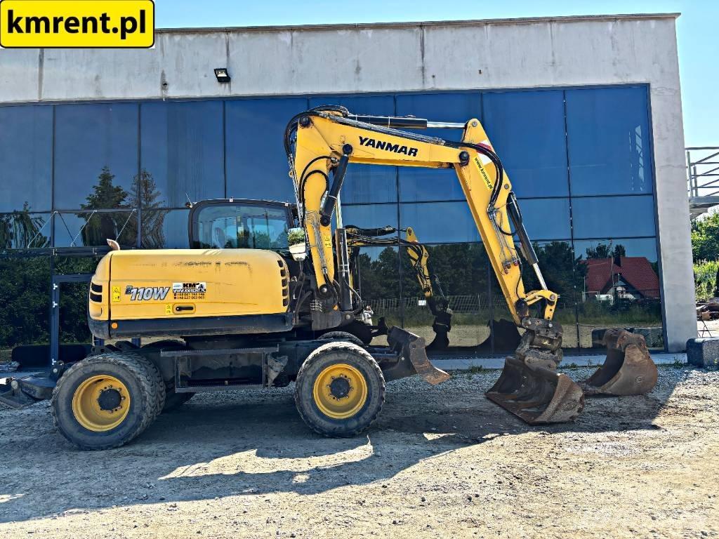 Yanmar B 110 W Колесни екскаватори