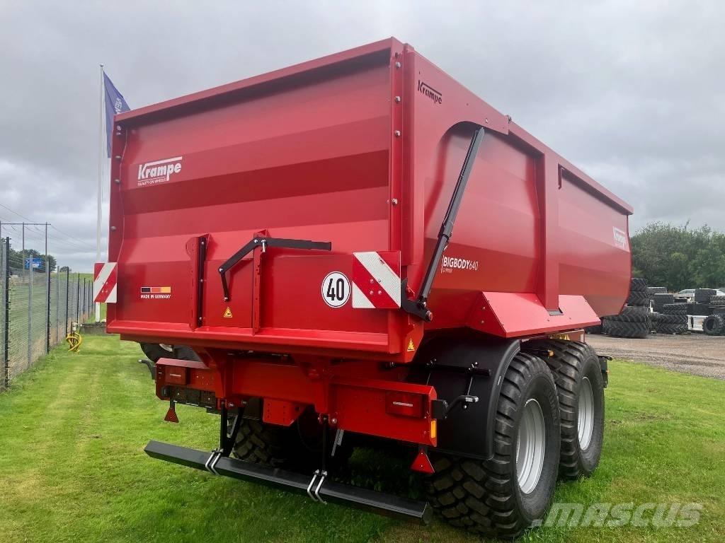 Krampe Big Body 640 Ремаркета самосвални