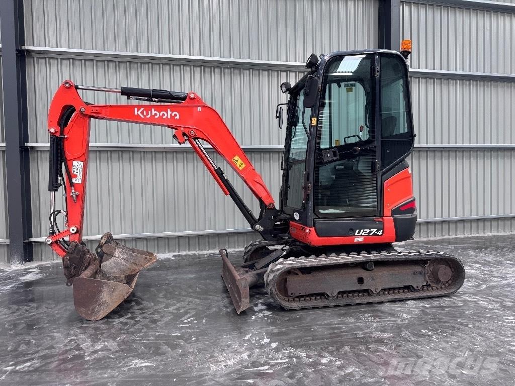 Kubota U 27-4 Мини екскаватори < 7 т