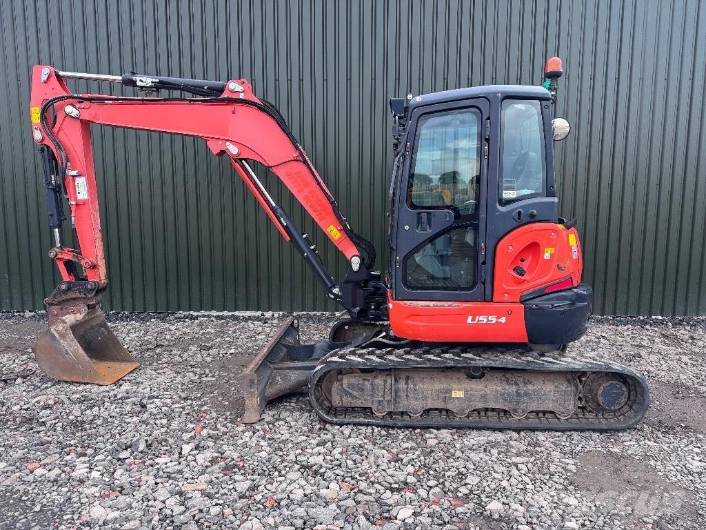 Kubota U 55-4 Мини екскаватори < 7 т