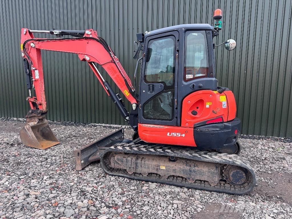 Kubota U 55-4 Мини екскаватори < 7 т