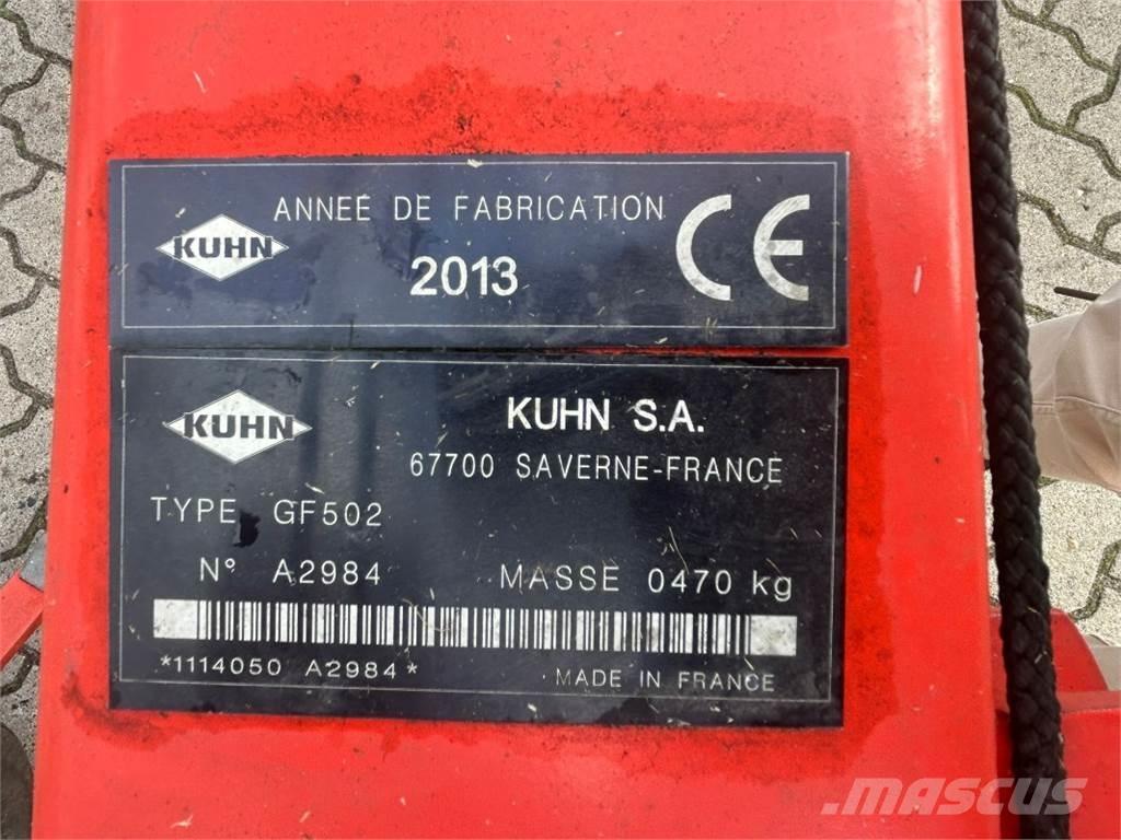 Kuhn GF 502 Гребла и сенообръщачки