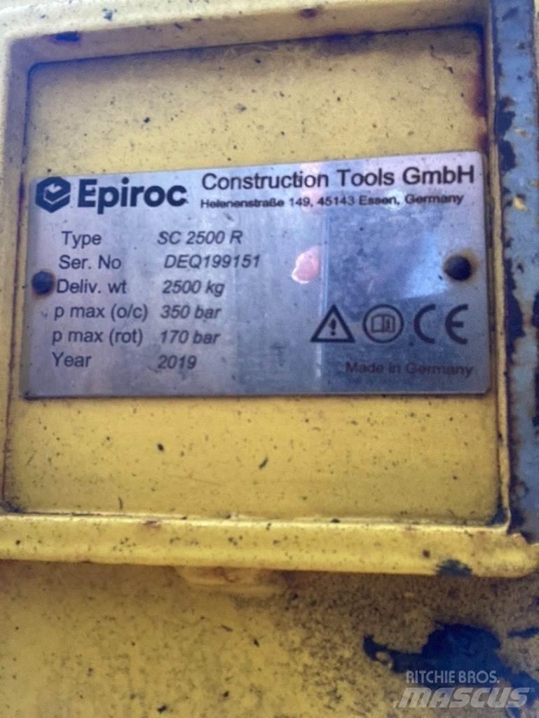 Epiroc SC2500 Резачки