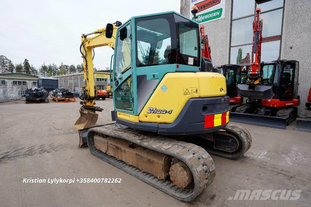 Yanmar SV 100-1 Средни екскаватори 7т - 12т