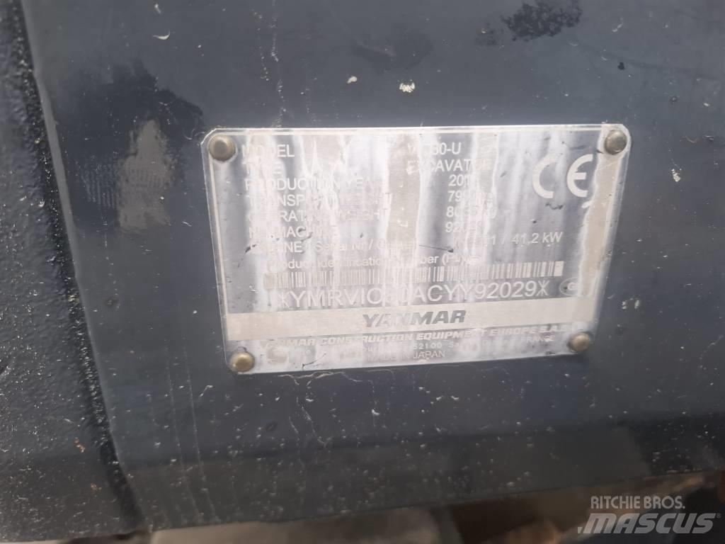 Yanmar Vio 80 U Средни екскаватори 7т - 12т