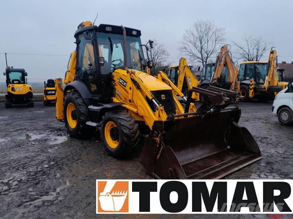 JCB 3 CX Contractor Товарач със заден ексватор
