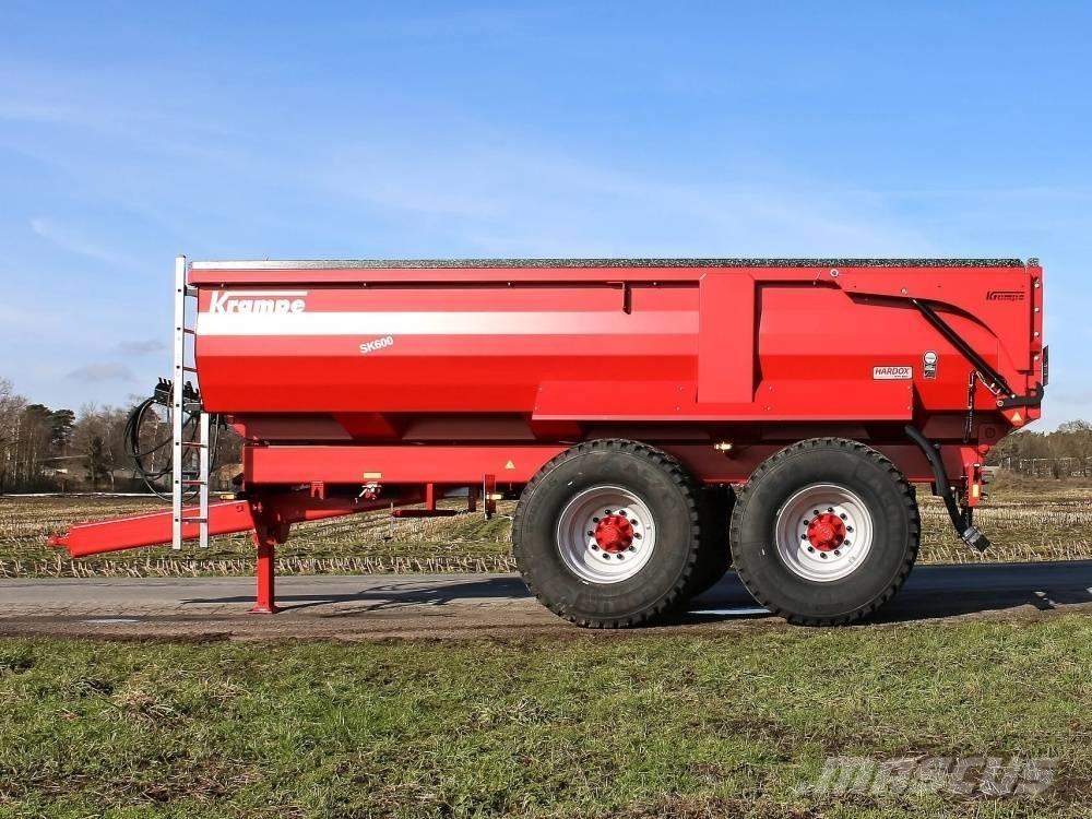 Krampe SK 600 Ремаркета самосвални