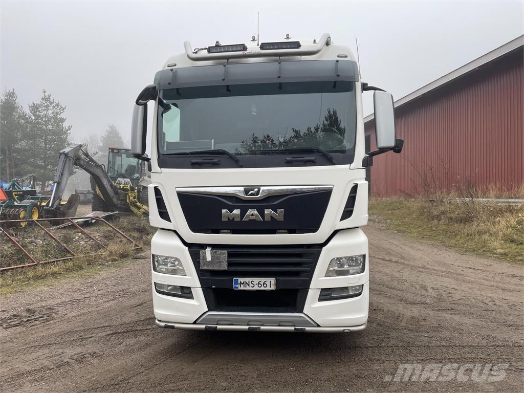 MAN TGX 35.580 Камиони с кран с кука