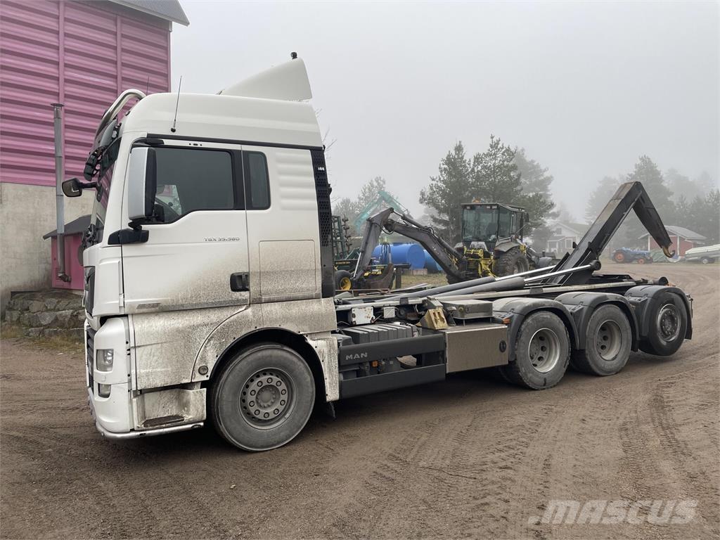 MAN TGX 35.580 Камиони с кран с кука