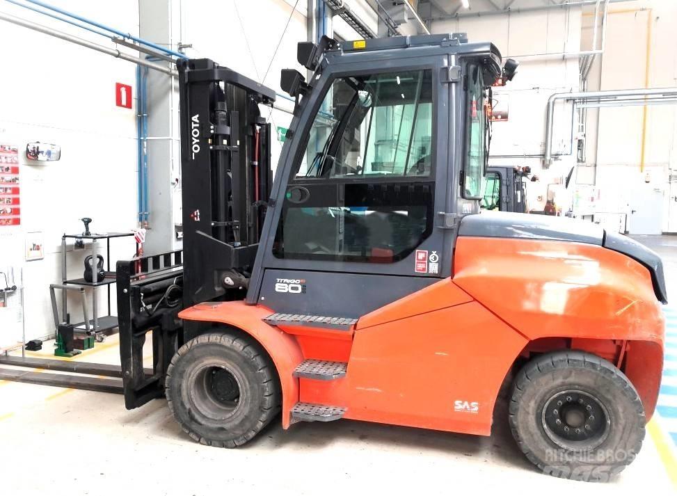 Toyota 9 FBH 80 T Електрически вилични кари-повдигачи